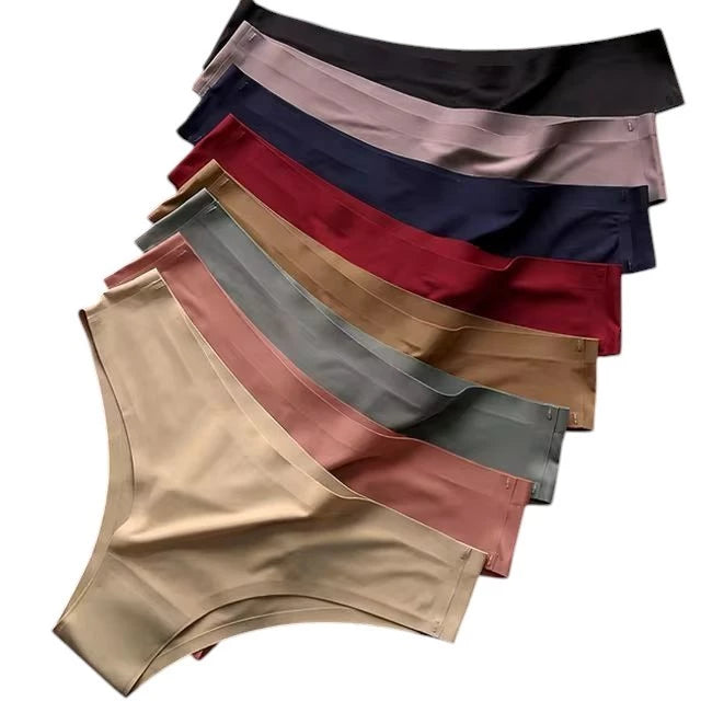 Kit 10 Calcinhas Sem Costura + Perfume 100 ml + Relógio de Brinde - Oferta Especial de Black Friday